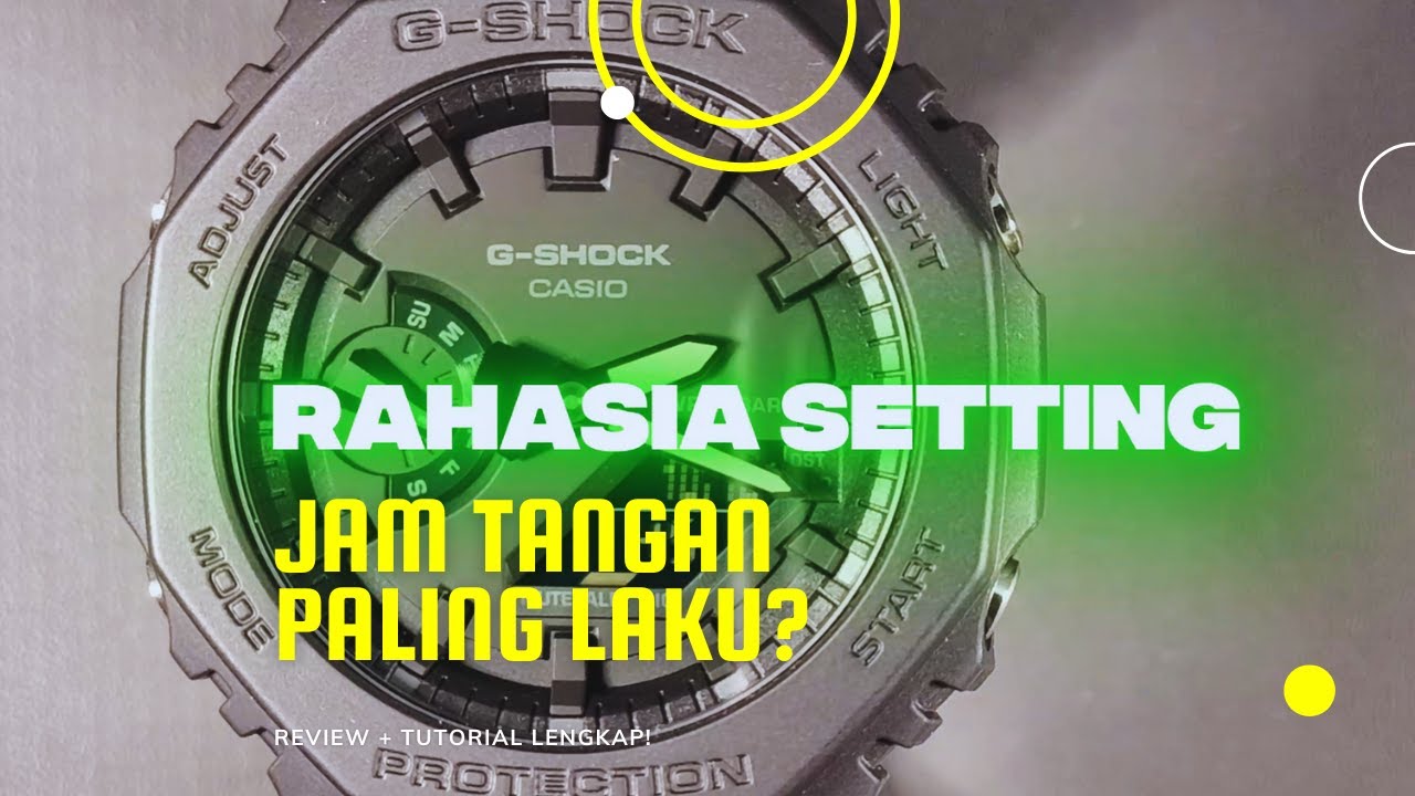 Casio G-Shock GA 2100 Review & Cara Setting Lengkap! | Jam Tangan Keren & Tahan Banting