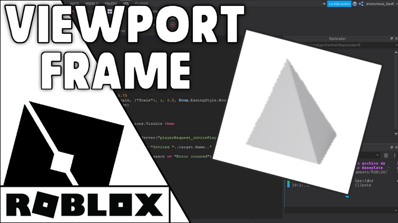 ❏ VIEWPORTFRAME EN ROBLOX | OBJETOS EN FRAMES | CURSO GUIs EN ROBLOX STUDIO #4