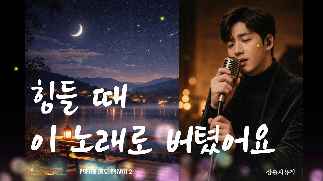힘들 때 조용히 계속 틀어놓는 감성 발라드｜잠들기 전 위로가 되는 노래