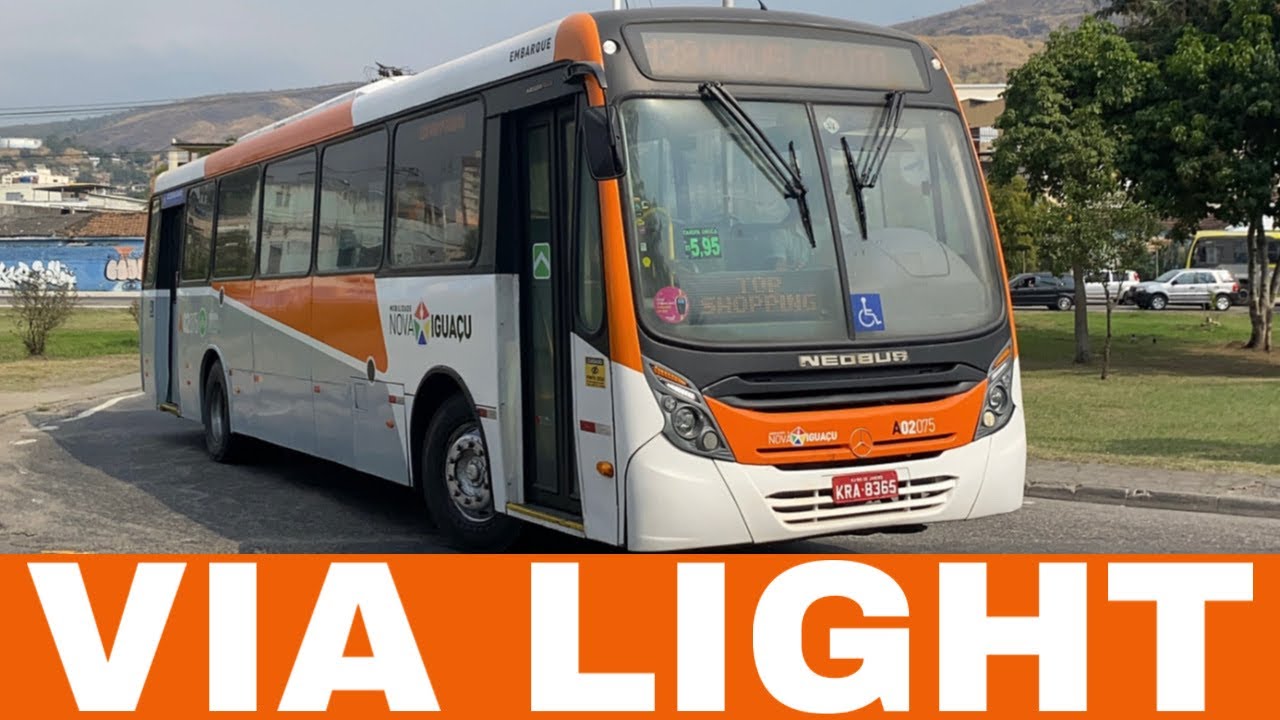 Via Light ( Nova Iguaçu ) - RJ - Movimentação de ônibus #79