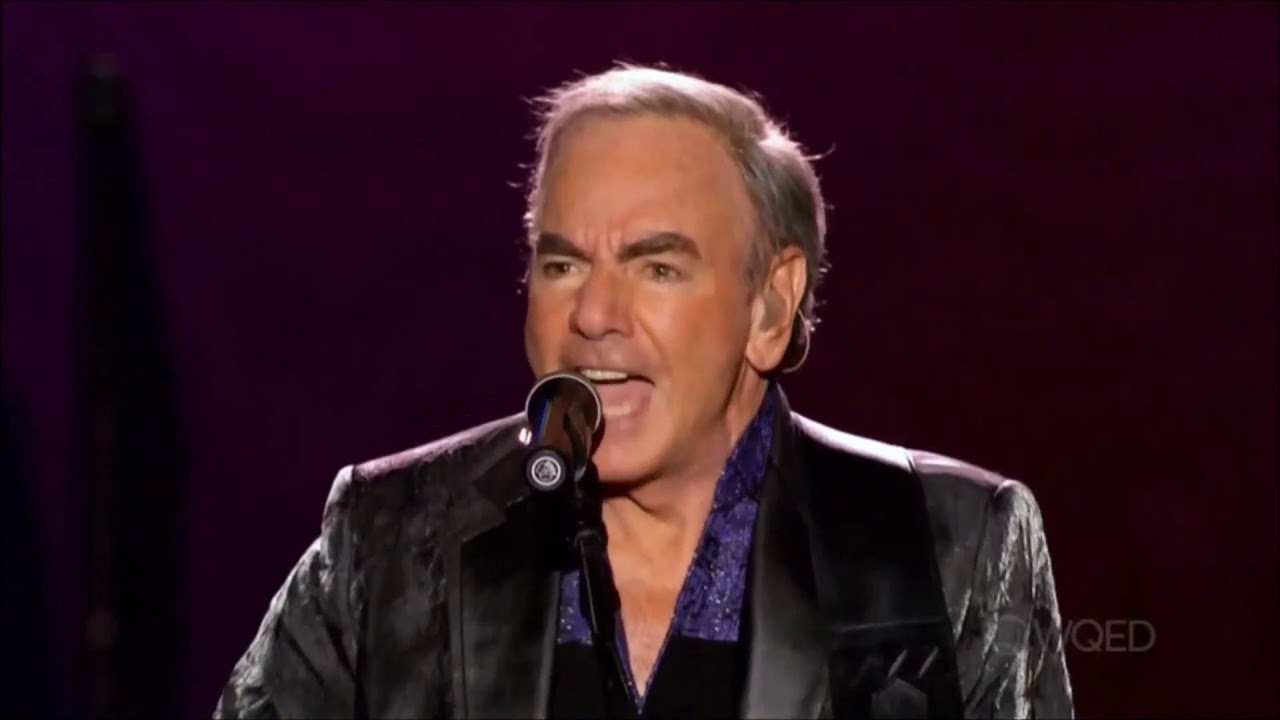 Neil Diamond sings 