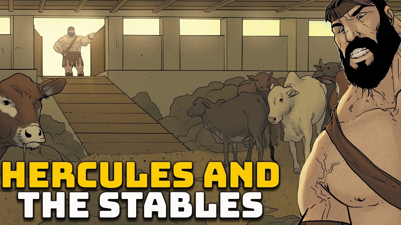 Hercules and the Cleaning of the Augean Stables - Greek Mythology  - The 12 Labors of Hercules - #6