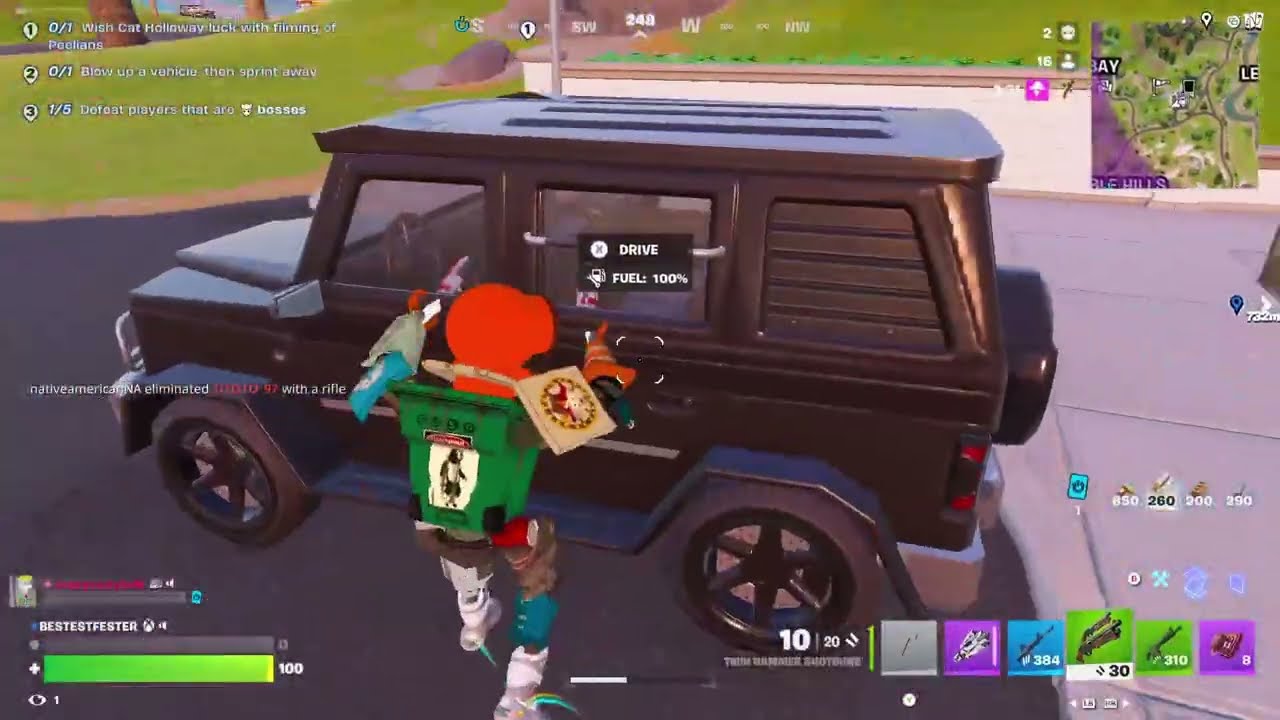 More Fortnite mayhem
