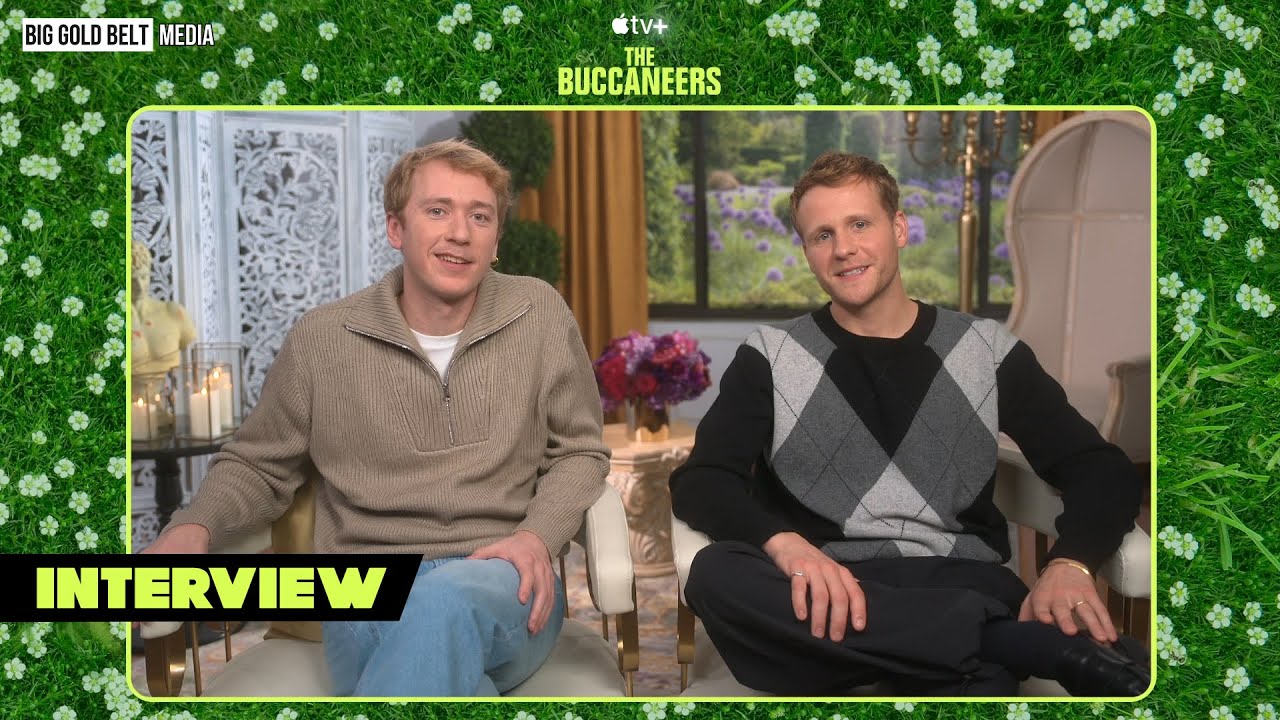 Barney Fishwick & Josh Dylan Interview | Apple TV+ The Buccaneers