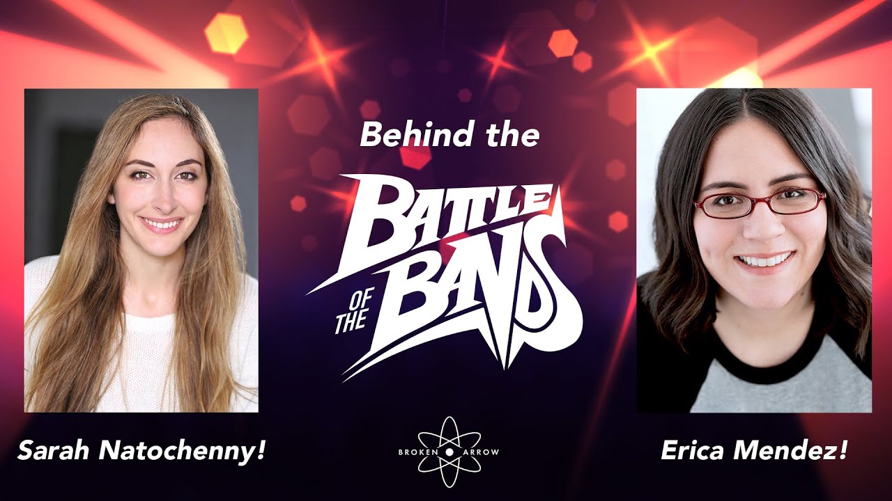 Behind the Battle w/Sarah Natochenny + Erica Mendez - FULL INTERVIEW!