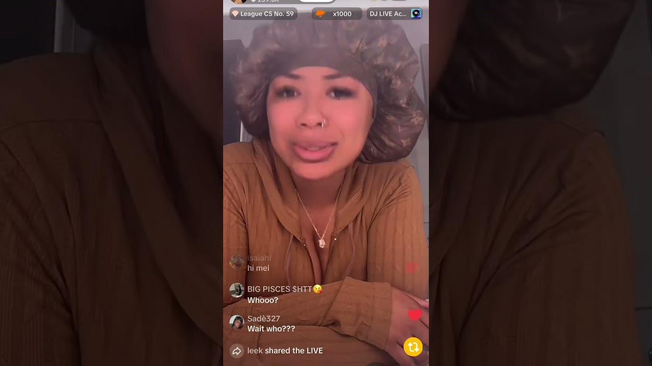 Melanie Fox (Big Shroom) SPILLS TEA on TikTok Live 👀☕ | NTTV Drama?!