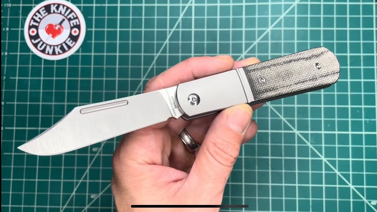 C. Risner Cutlery Lake Champlain Barlow -- Big, Bad, New Slip Joint Only At TraditionalPocketKnives