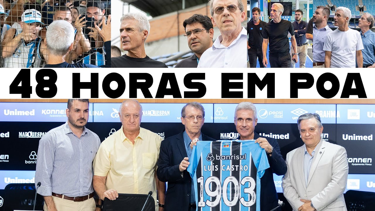 AS PRIMEIRAS HORAS DE LU&Iacute;S CASTRO NO GR&Ecirc;MIO! 🇪🇪🎥