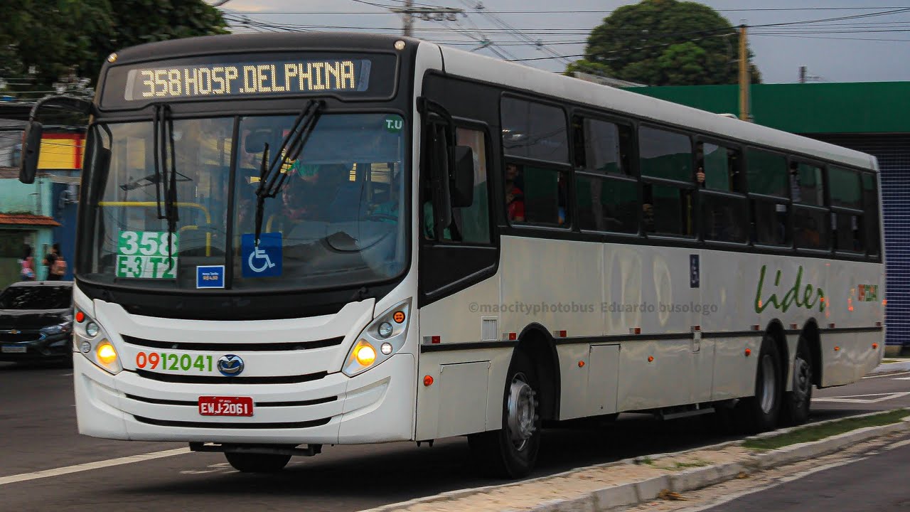 Movimentação dos ônibus, na estação 3 Santos Dumont Manaus!!
