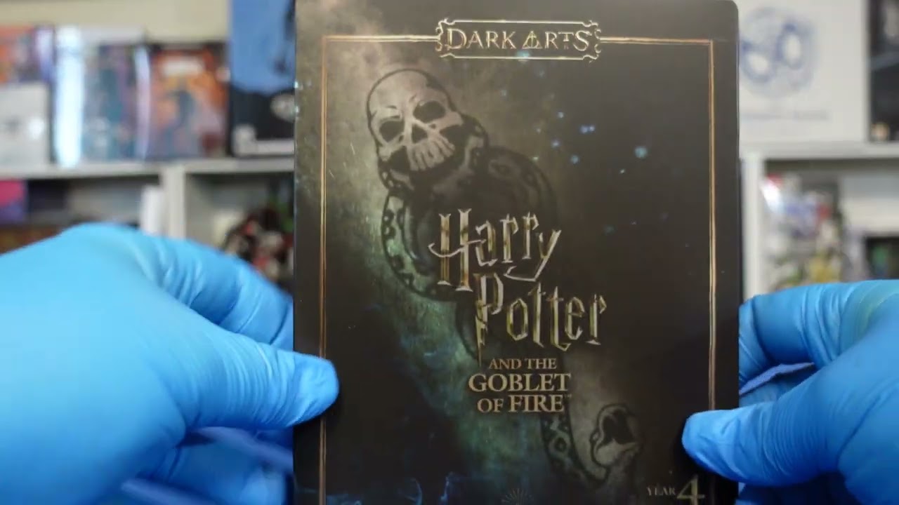 Harry Potter Dark Arts 8 Films 9 Steel Books Plus Pins Collection