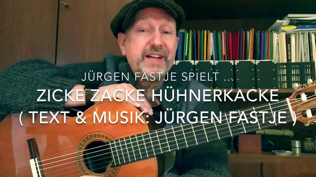 Zicke, Zacke, H&uuml;hnerkacke ( Text & Musik: J&uuml;rgen Fastje ), gespielt von ihm selbst !