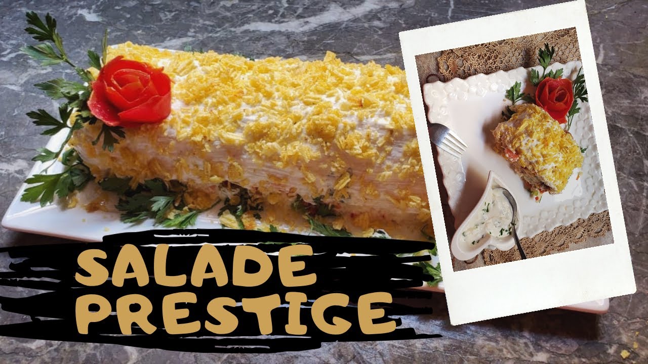Salade Prestige سلطة رائعة, سهلة و راقية للضيافة و المناسبات