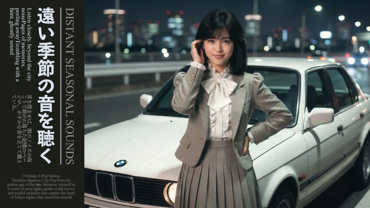 Tokyo Moonlight Drive｜昭和レトロ シティポップ 1980年代【作業用BGM】