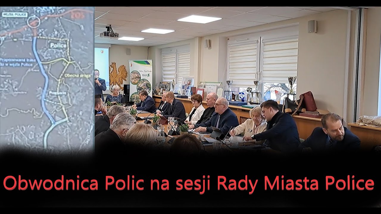 Burzliwa sesja w Policach.