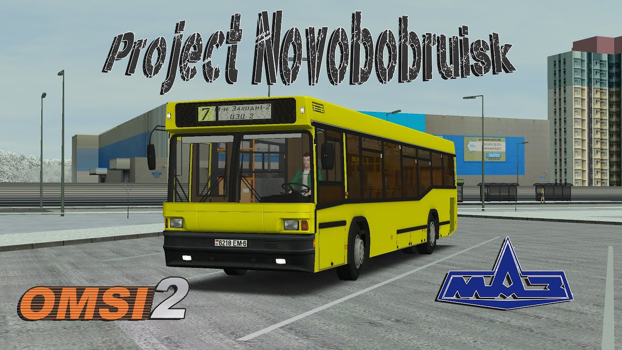 OMSI 2. Project Novobobruisk. MAZ 104.