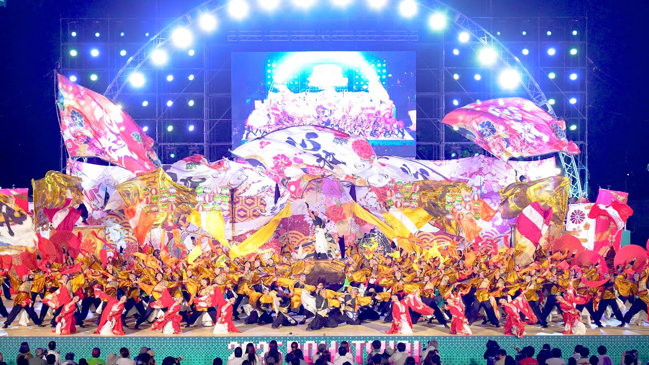 [4K] 京都よさこい連 心粋 【ファイナル】　にっぽんど真ん中祭り 2025 どまつり 日曜日	