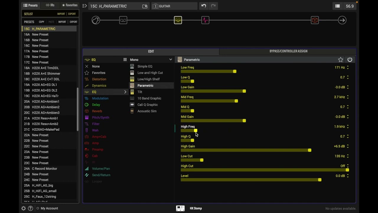 EQ Deymstified for Line 6 Helix/HX Stomp/HX Effects and even POD Go