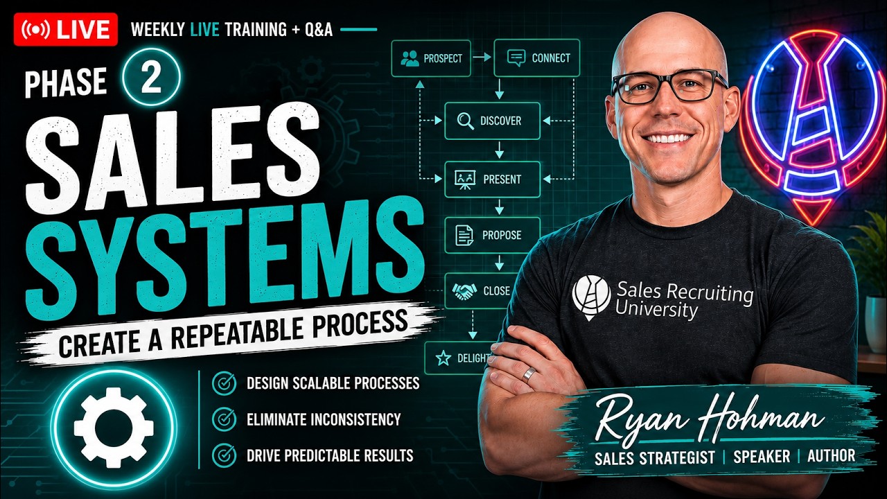 Sales Systems (STOS Weekly LIVE): Create a Repeatable Sales Process + Q&A