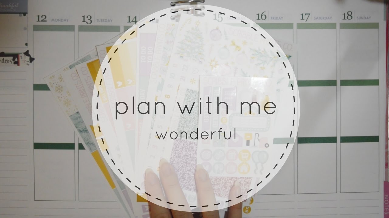 Plan With Me | Wonderful SPC &hearts;