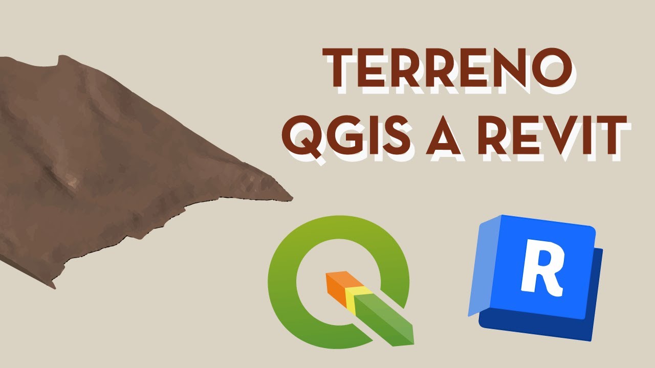 TERRENO de QGIS a REVIT