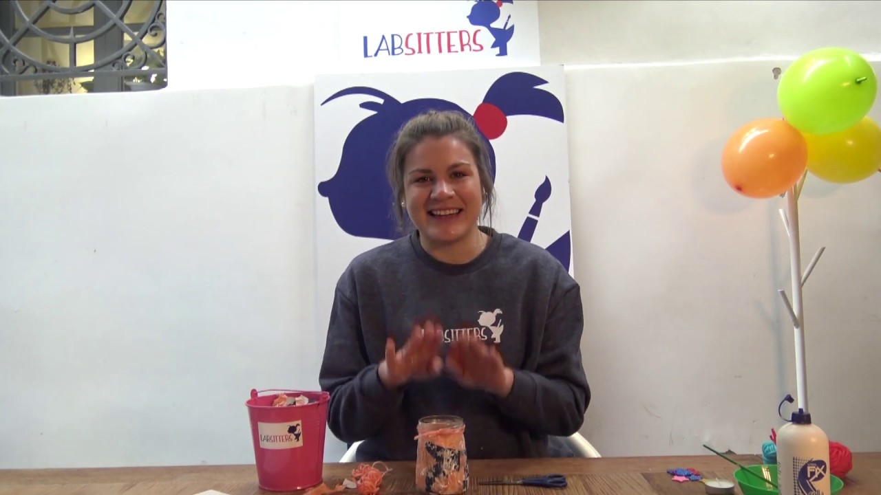 Gioco in inglese e laboratorio di arte per bambini con la nostra Labsitter madrelingua Andrea