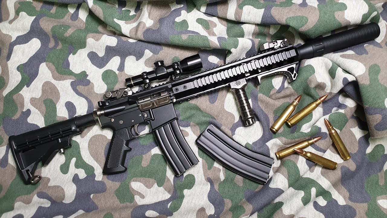 와...개쩐다, 실총 급의 커스텀을 보여주는 풀메탈 미니 M4A1 | Shell Ejecting 1/2.05 scale Miniature M4A1