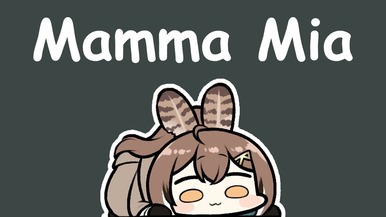 【Hololive Song / Nanashi Mumei Sing 唱歌】Abba - Mamma Mia (with Lyrics)