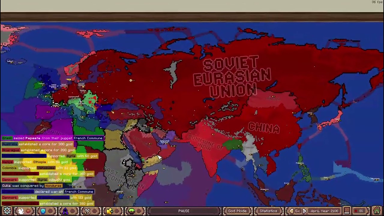 This Red Flood Map In Ages Of Conflict is CRAZY | AoC