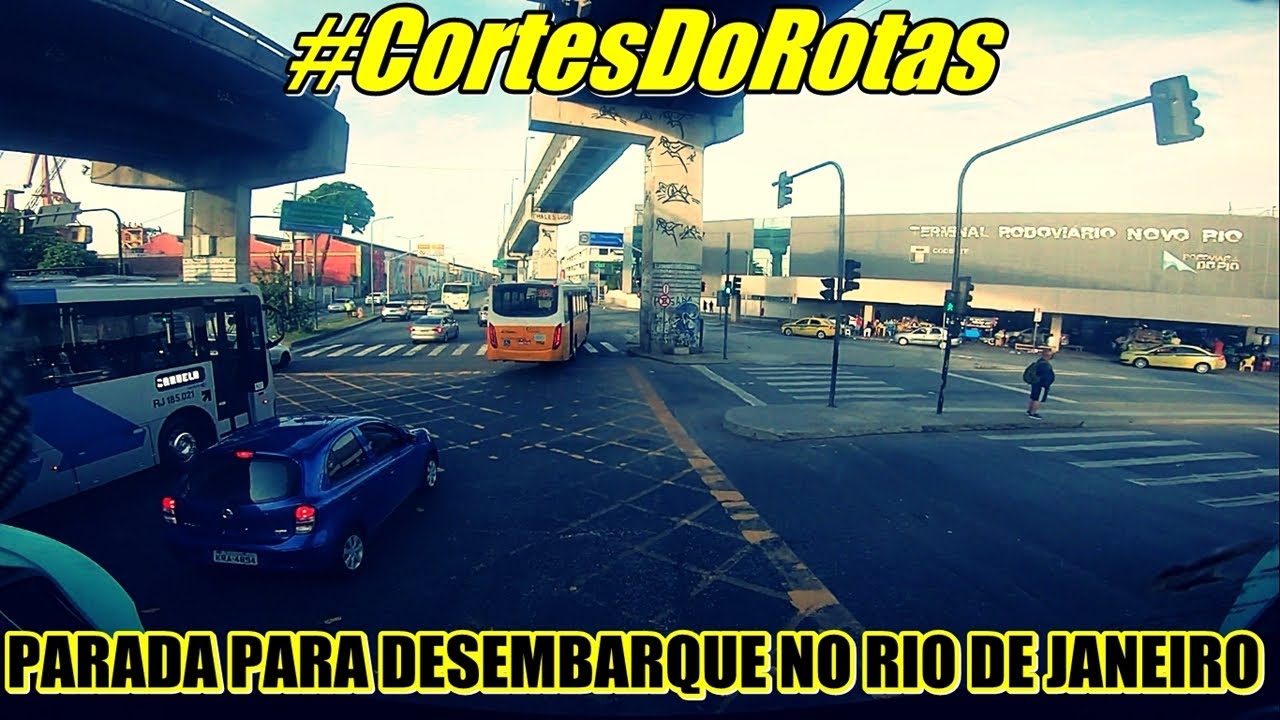 CHEGANDO NO TERMINAL NOVO RIO | #CortesDoRotas