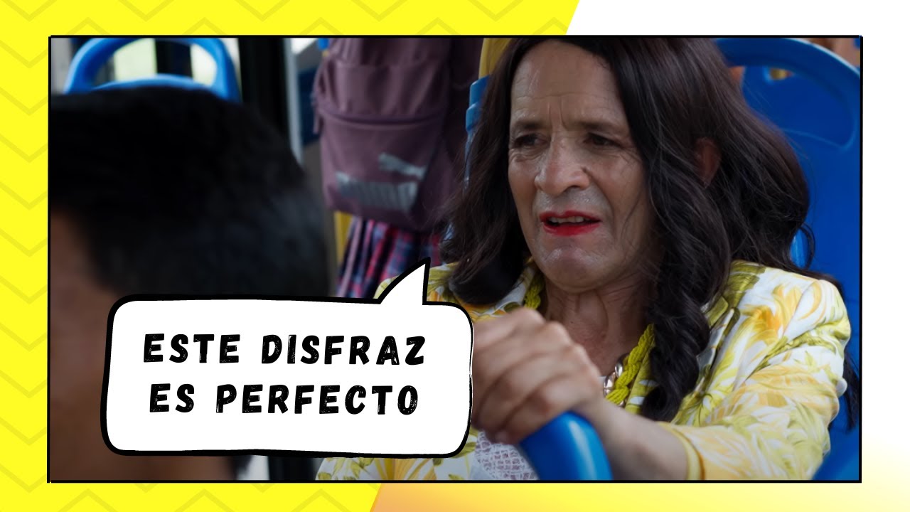 Hombre adulto se viste de mujer en este bus para m0rb0sear a estas estudiantes. #reflexiones