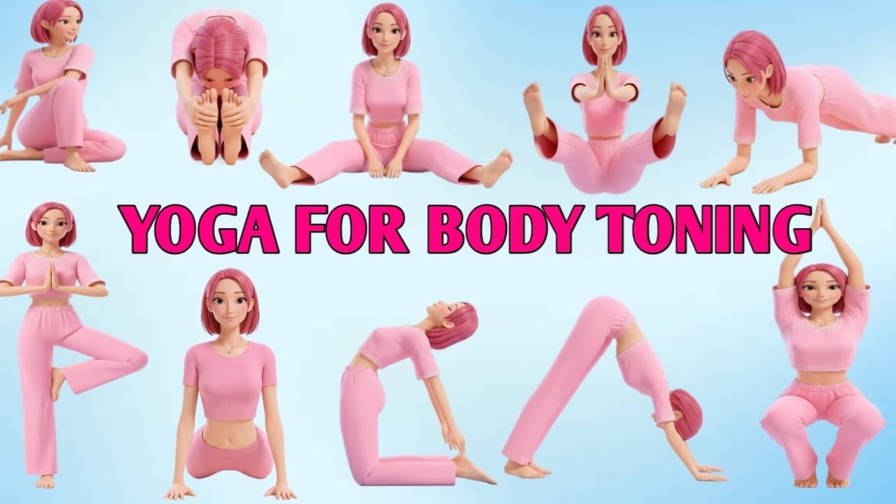 Kids Body Toning Yoga | Fun Stretch & Shape | kid yoga