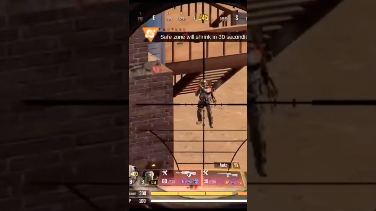 SNIPER NO SNIPING🤣(Part 3) #callofdutygameplay #shorts #shortsfeed #uravggamer868 #codmobile