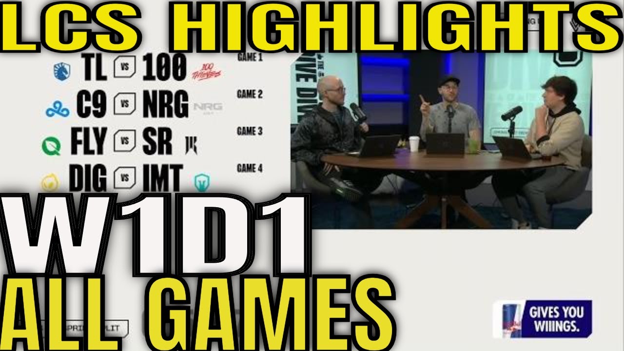 LCS Highlights Week 1 Day 1 ALL GAMES | LCS Spring 2023 W1D1