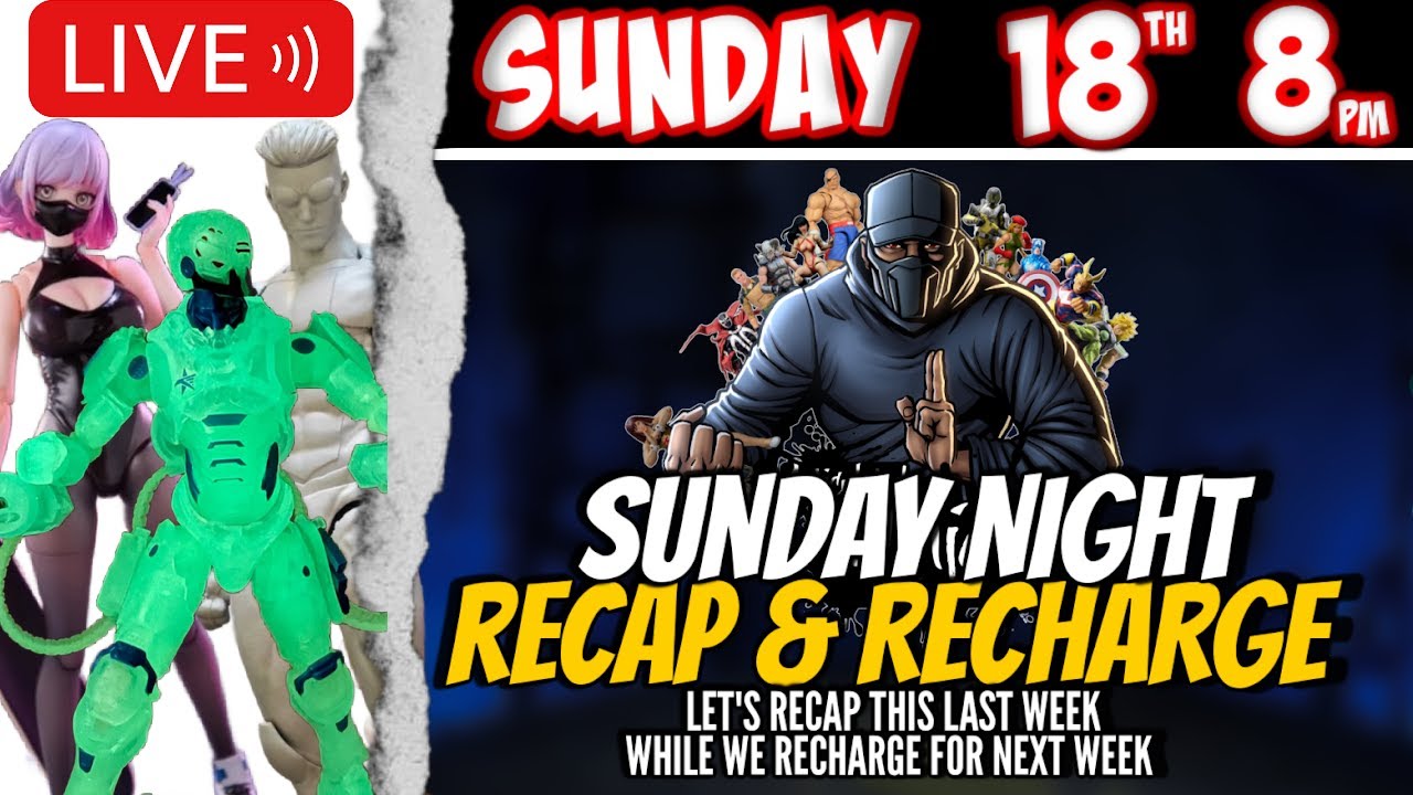 Sunday Night Recap and Recharge Live ep.1