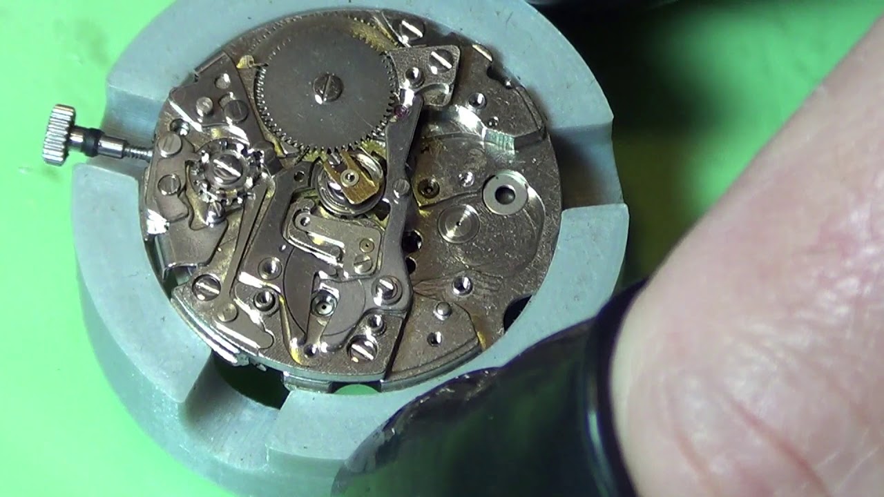 Service Seiko 6139B Crono Automatico Parte1.