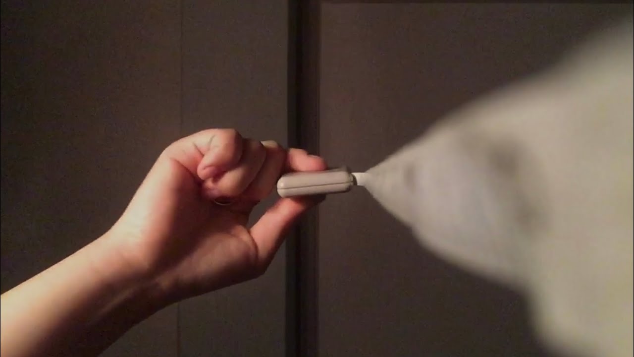 거품, 줄자, 종이컵 asmr