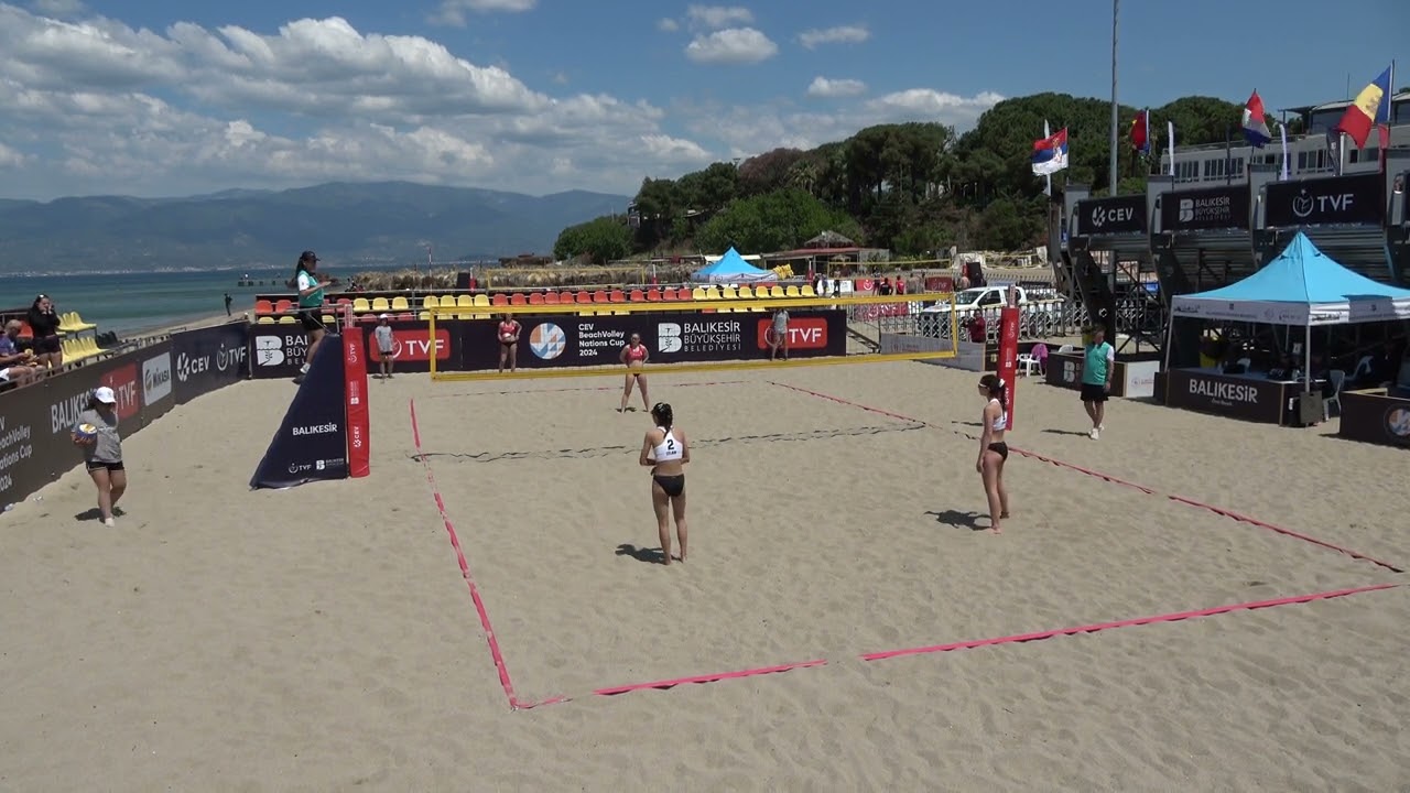 1. SET  Zeynep - Duru / Defne - Zilan Kartal Anadolu Takımları 2. Gün Final Maçları