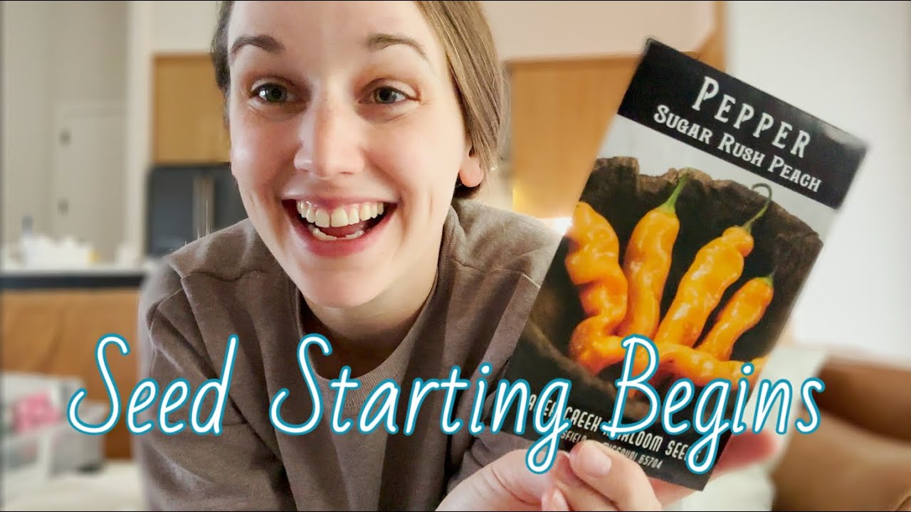 Seeds I'm Starting in January | Gardening Zone 9 | 2023 Garden Season