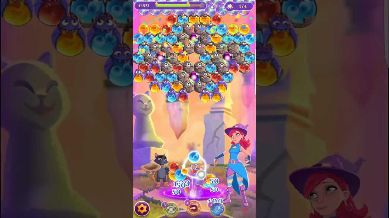 Bubble Witch 3 Saga Level 361 (Introducing Bubblifier) No Boosters ⭐️⭐️