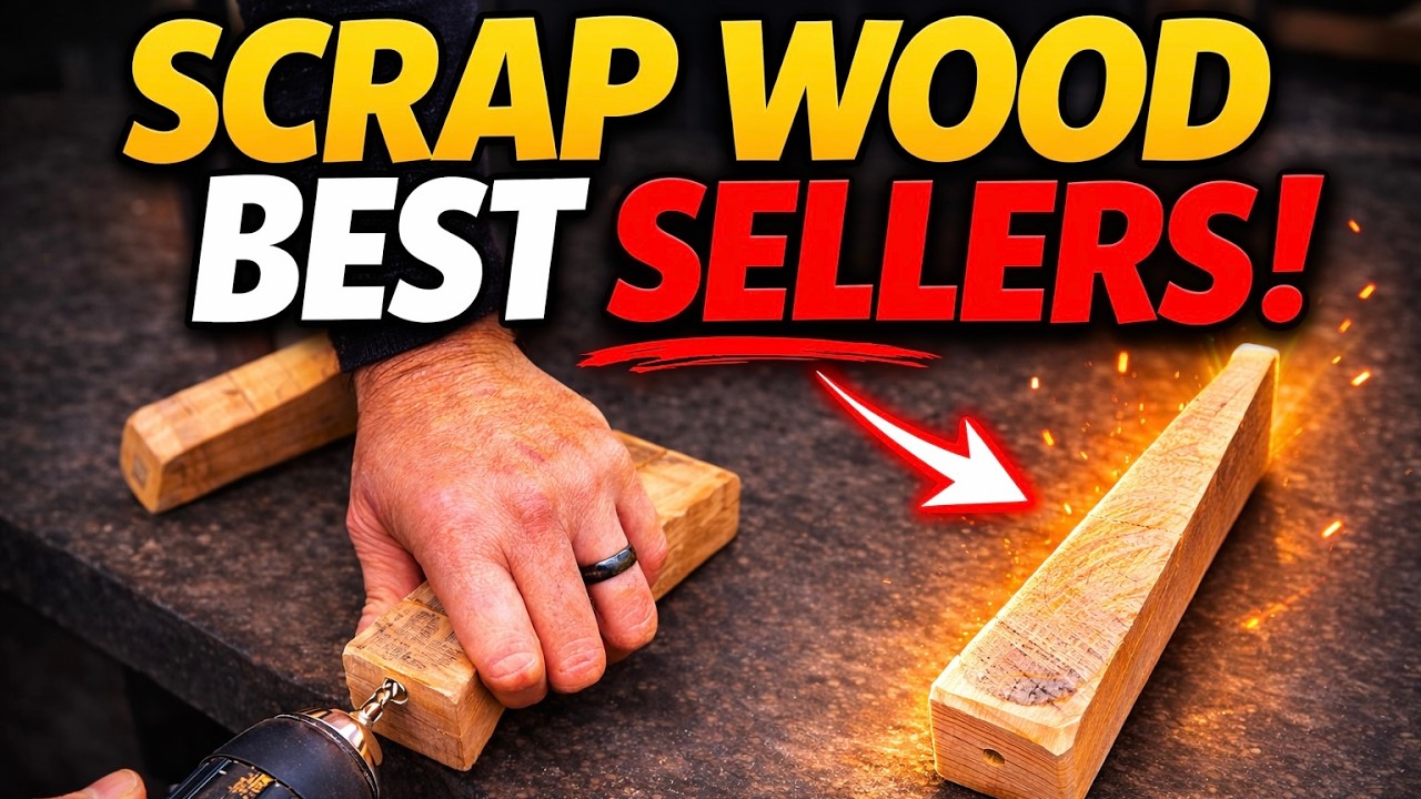 3 Easy DIY Scrap Woodworking Projects That Sell! - Make Money Woodworking