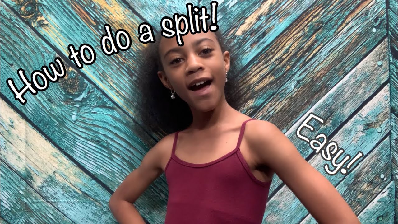 How to do a Split | Gymnastics tutorial