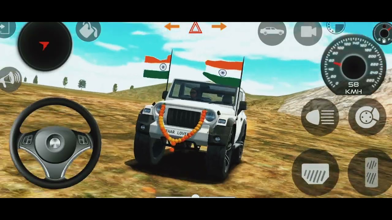 Modified Mahindra Thar Car Games: Indian Cars (Gadi Wala Game) - Car Game Android Gameplay 2026