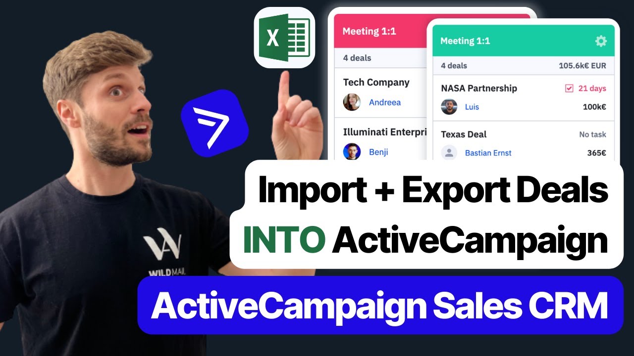 How to Import and Export ActiveCampaign Deals (3 easy steps 🚨)