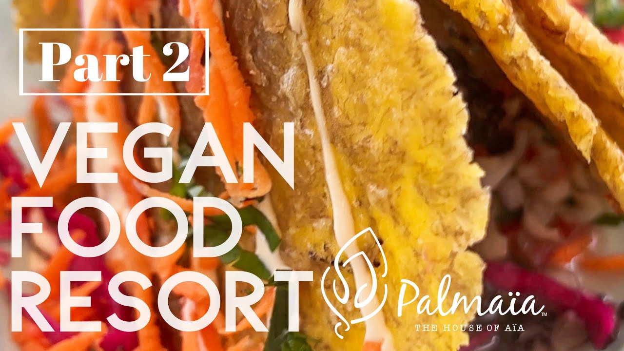 Palmaia House of Aia Vegan Food, Is it Good? Part 2 SPA AND TELL