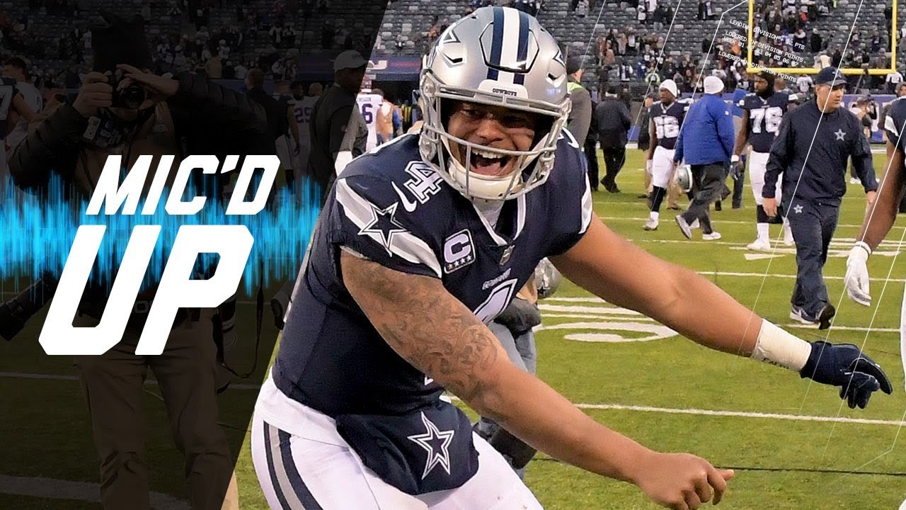 Dak Prescott Mic'd Up vs. Giants 