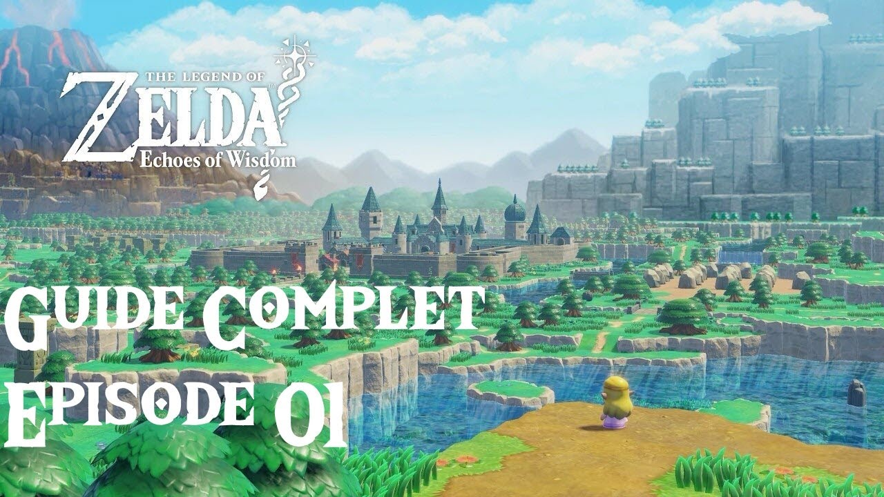 Zelda Echoes of Wisdom sur Switch 2 / Prologue, 1er cœur complet et 1er flacon