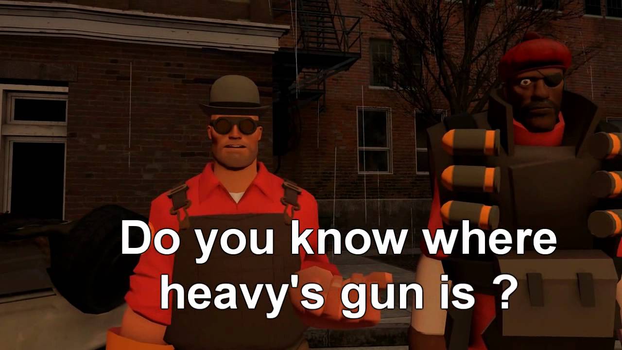[TF2 Gmod] Heavy Loses Sasha