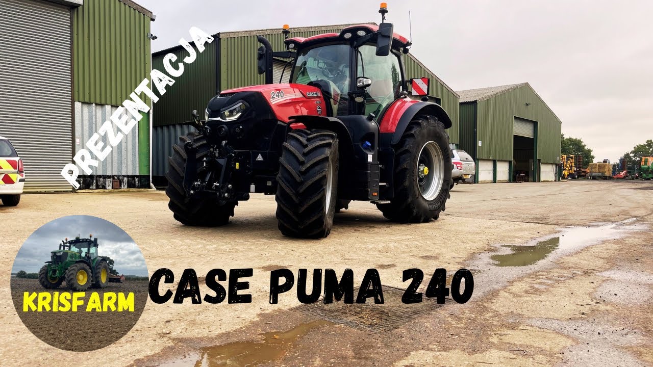 NOWY CASE PUMA 240 !!! Szybka prezentacja nowej maszyny na testy