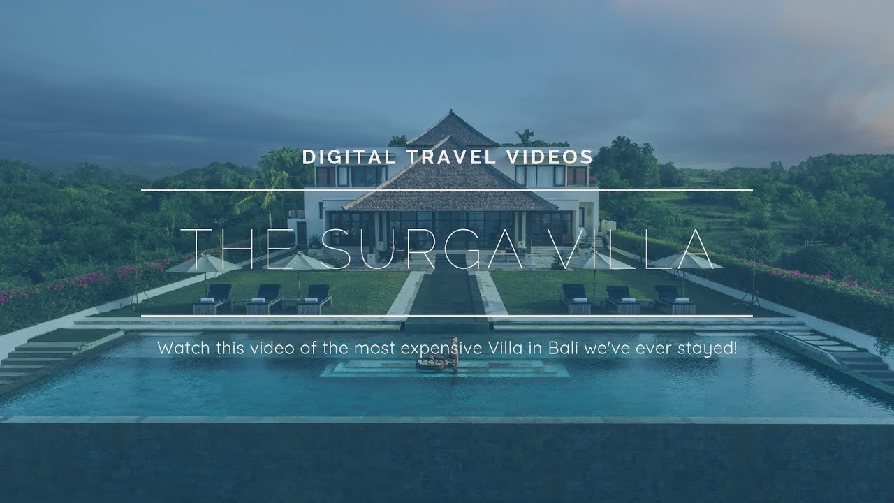 The Surga Villa Estate l The most expensive Villa in Bali we've ever stayed!!