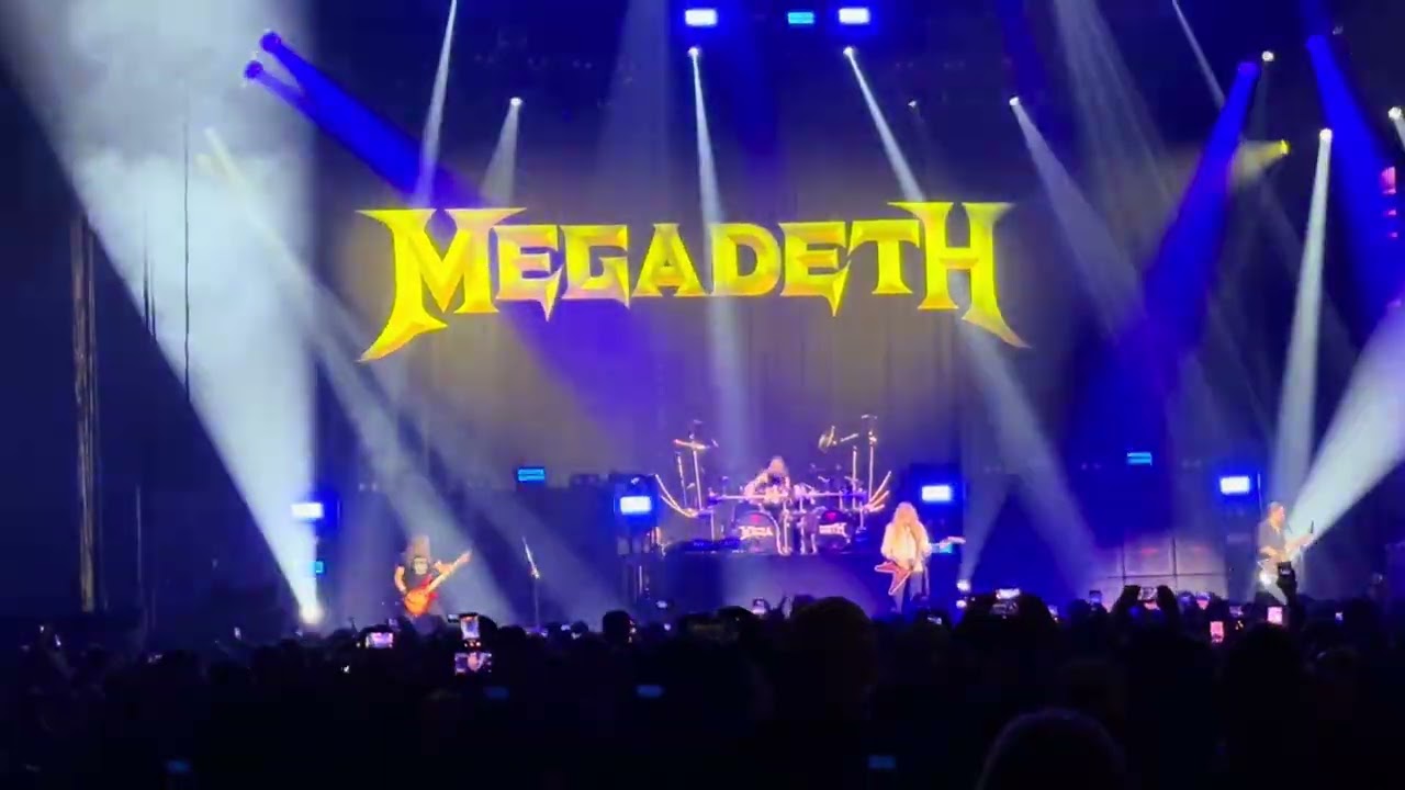 Megadeth opening Tipping Point live in Moncton March 4 2026 Avenir Centre New Brunswick 